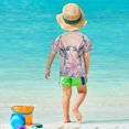 thumbnail image 6 of YAZAOO Summer T-shirt Sunscreen Harmony Of Hummingbirds Pattern Swim Tops, 6 of 6