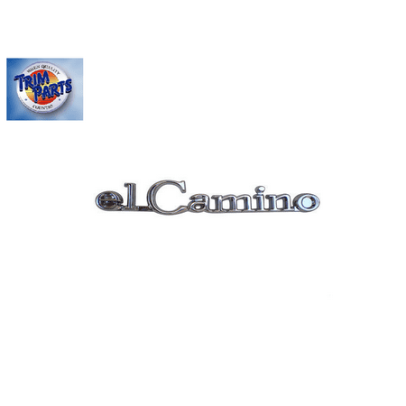 - 1968-1969 El Camino Chevy Chevrolet Front Header Panel Emblem