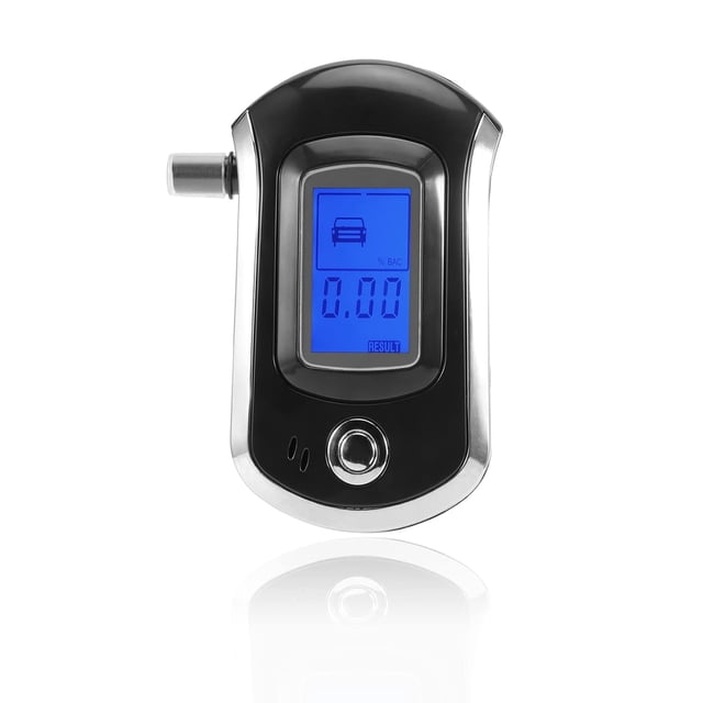 YISITIAN Portable Breathalyzer with LCD Digital Display, Breathalyzer AT6000, Warning Function, Breath Alcohol Tester CA919-2280