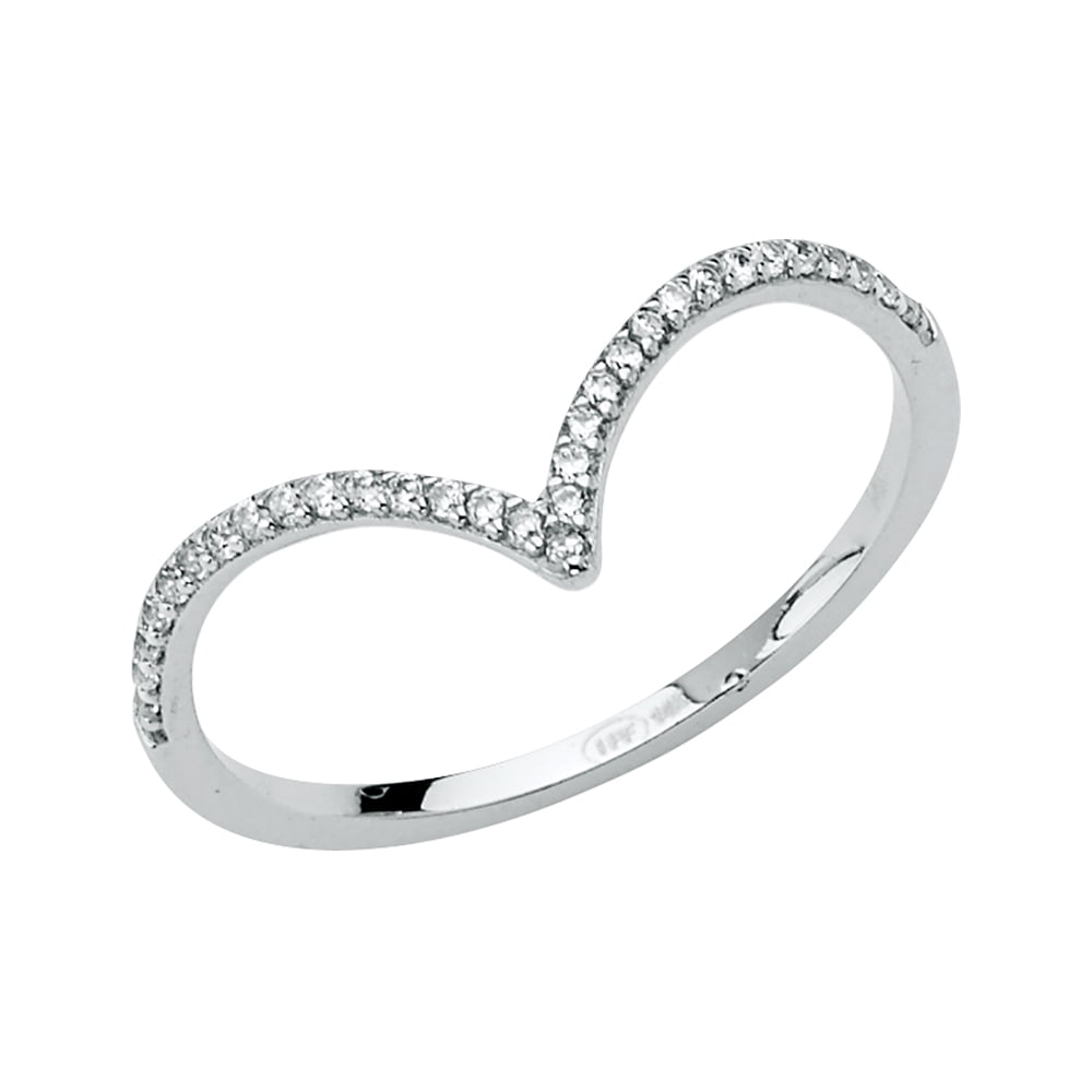 Bague Fantaisie Avec Perle - Or 14K Jaune - Taille US 7 - Neuf Sans Emballage