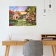 thumbnail image 4 of Kit de pintura por números, lienzo de paisaje de pueblo DIY, cuadro de arte al óleo, decoración del hogar FLhrweasw Nuevo, 4 of 9