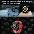thumbnail image 4 of DOOGEE Ares Smart Watch Contrasting Color Design|Dedicated DialUI Designs|Health Monitor|3ATM Water Resistance|15 Days Stand By Capability|High-Definition Display|24 Sports Modes|Smart Message, 4 of 9