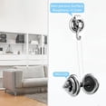 thumbnail image 4 of Suction Cup Shower Caddy, Shower Shelf Soap Dish with Hooks for Razor, Sponge, Rust Proof 304 Stainless Steel, Black, 4 of 5