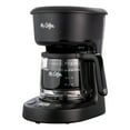 thumbnail image 2 of Mr. Coffee 5-Cup Programmable Coffee Maker, 25 oz. Mini Brew, Brew Now or Later, Black, 2 of 8