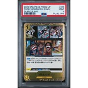 Graded PSA 9 2025 One Piece Japanese Three Brothers' Bond Sparkle Foil #019 Trading Card