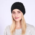 thumbnail image 2 of Womens Winter Warm Knit Beanie Hats Slouchy Skull Cap, 2 of 6