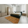 thumbnail image 5 of Ahgly Company Machine Washable Indoor Rectangle Abstract Orange Area Rugs, 2' x 5', 5 of 7