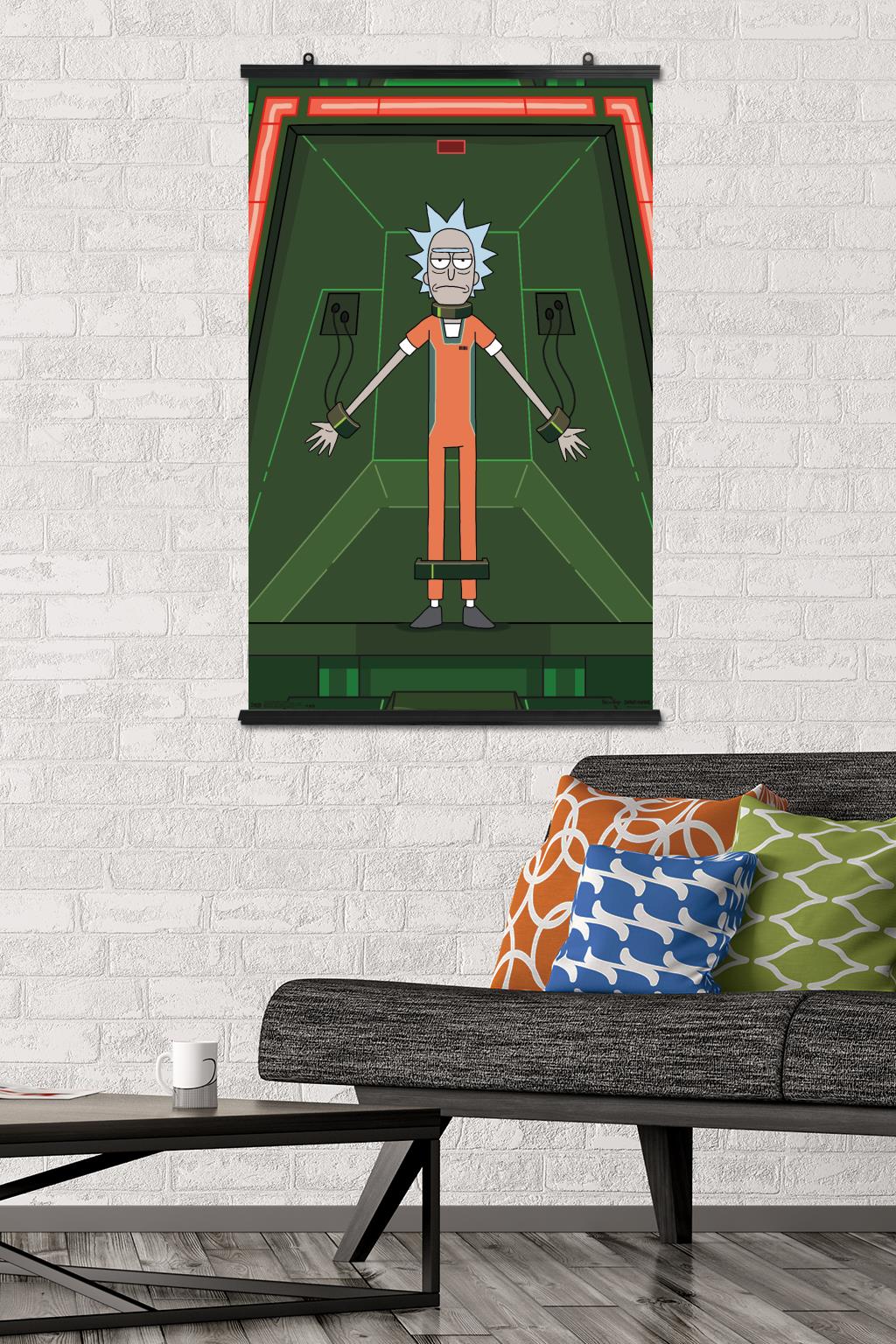 Rick And Morty - Shackled Wall Poster, 22.375" x 34"