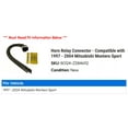 thumbnail image 2 of Horn Relay Connector - Compatible with 1997 - 2004 Mitsubishi Montero Sport 1998 1999 2000 2001 2002 2003, 2 of 2