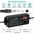 Universal Power Supply 3V~24V 3A 72W Adjustable Variable 3V 5V 9V 12V ...
