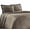 Charcoal, variant on Superior 100% Cotton Geometric Fret Scalloped Bedspread Set Ivory / Full