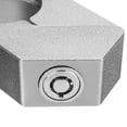 thumbnail image 2 of Seguro para manubrio de moto con bloqueo de freno y embrague, diseño antirrobo, color plata, llave aleatoria. Fácil instalación y apertura rápida., 2 of 7