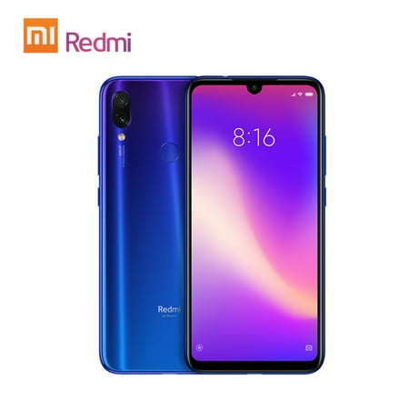 Xiaomi Redmi Note 7 Pro Mobile Phone 6GB 128GB Snapdragon 675 Octa Core 48MP+5MP Dual Camera 6.3inch FHD+ 4000mAh Fingerprint Face Recognition Unlocked 4G