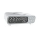 thumbnail image 4 of Cargador inalámbrico de escritorio, reloj despertador digital con luz nocturna LED multiLED y pantalla LED portátil de 15 W, para dormitorio de, 4 of 9