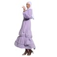 thumbnail image 2 of Dusty Lilac - Crew neck - Fully Lined - Modest Dress - Benin, 2 of 5
