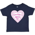 thumbnail image 3 of Inktastic Grandpa's Sweetie Pie with Pink Hearts Boys or Girls Baby T-Shirt, 3 of 5