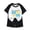 H112-Black, variant on Toddler Boys Clothing 2Pcs Set Short Sleeve Crewneck T Shirt Elastic Waist Cartoon Print Shorts for Summer(Black,2-3 Y)