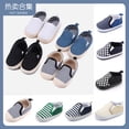 thumbnail image 5 of PEACNNG Baby Boy Girl Casual Shoes Solid Color Crib Shoes Soft Sole Non-slip Prewalker for Toddler Baby Newborn Shoes, 5 of 5