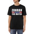 thumbnail image 1 of Zohran para Mayor Camisetas de algodón para hombre, camisetas casuales básicas de cuello redondo, camisetas de moda de manga corta., 1 of 6
