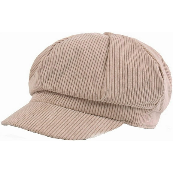 YooGuoGuo Women Vintage Newsboy Peaked Beret Cap Warm Baker Boy Visor Hat Flat Cap