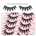 thumbnail image 5 of Manga Lashes Natural Look False Eyelashes Anime Lashes Wispy Spiky 8d Volume Eyelashes Pack Korean Japanese Asian Eyelashes Look Like Individual Cluster, 5 of 7