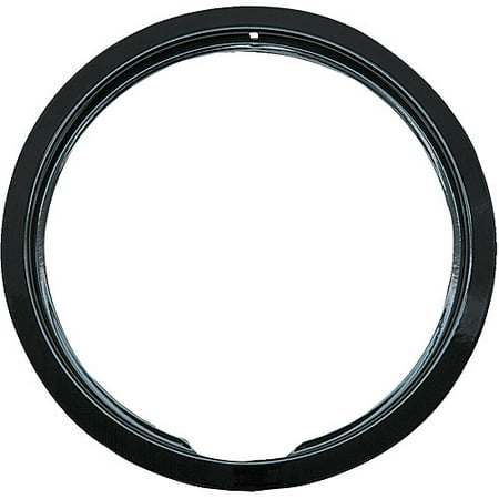 Electric Range Trim Ring - Range Kleen 1 Large Trim Ring, Style E fits Hinged Electric Ranges Amana/Frigidaire/Maytag/Whirlpool, Black Porcelain