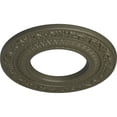 thumbnail image 3 of Ekena Millwork 8 1/8"OD x 4 1/8"ID x 1/2"P Andrea Ceiling Medallion (Fits Canopies up to 4 1/8"), Hand-Painted Witch Hazel, 3 of 6