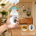 thumbnail image 6 of 2PCS Wifi Surveillance Camera, 5G E27 Light Bulb Camera, Automatic Human Tracking Night Vision Security Camera, 6 of 9