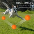 thumbnail image 3 of Pelota para perros Qesonoo, de goma maciza indestructible, para masticadores, 3 of 7