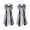 Blue, variant on Miwamany 2pc Cowboy Boot Bows, 7.87 Inch Pearl Tassel Accessories, Cowgirl Lace Boot Decor Clips for Women Wedding Music Festival Outfit
