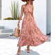 thumbnail image 2 of Vestido estampado de lazo de cuello sin espalda sexy de verano para mujer OAVQHLG3B Store  lin121212, 2 of 5