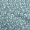 thumbnail image 1 of oneOone Cotton Flex Grayish Blue Fabric Floral Sewing Fabric By The Yard Printed Diy Clothing Sewing Supplies 40 Inch Wide, 1 of 4