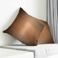 thumbnail image 3 of Brown Abstract Pillow Covers 26x26 Inch Decorative Throw Pillow Cover, Modern Minimalist Geometric Sofa Pillowcases Accent Cushion Case Home Decor Bedroom Living Room, 3 of 6