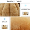 thumbnail image 4 of Guinea Pig Hamster Bed House, Warm Fleece Cuddle Cup for Small Animals, Washable Winter Hideout for Small Pet/Ferret/Chinchilla M Bear, 4 of 8