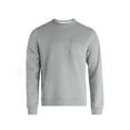 thumbnail image 4 of Free Assembly Men's Fleece Crewneck Sweatshirt with Long Sleeves, Sizes XS-3XL, 4 of 4