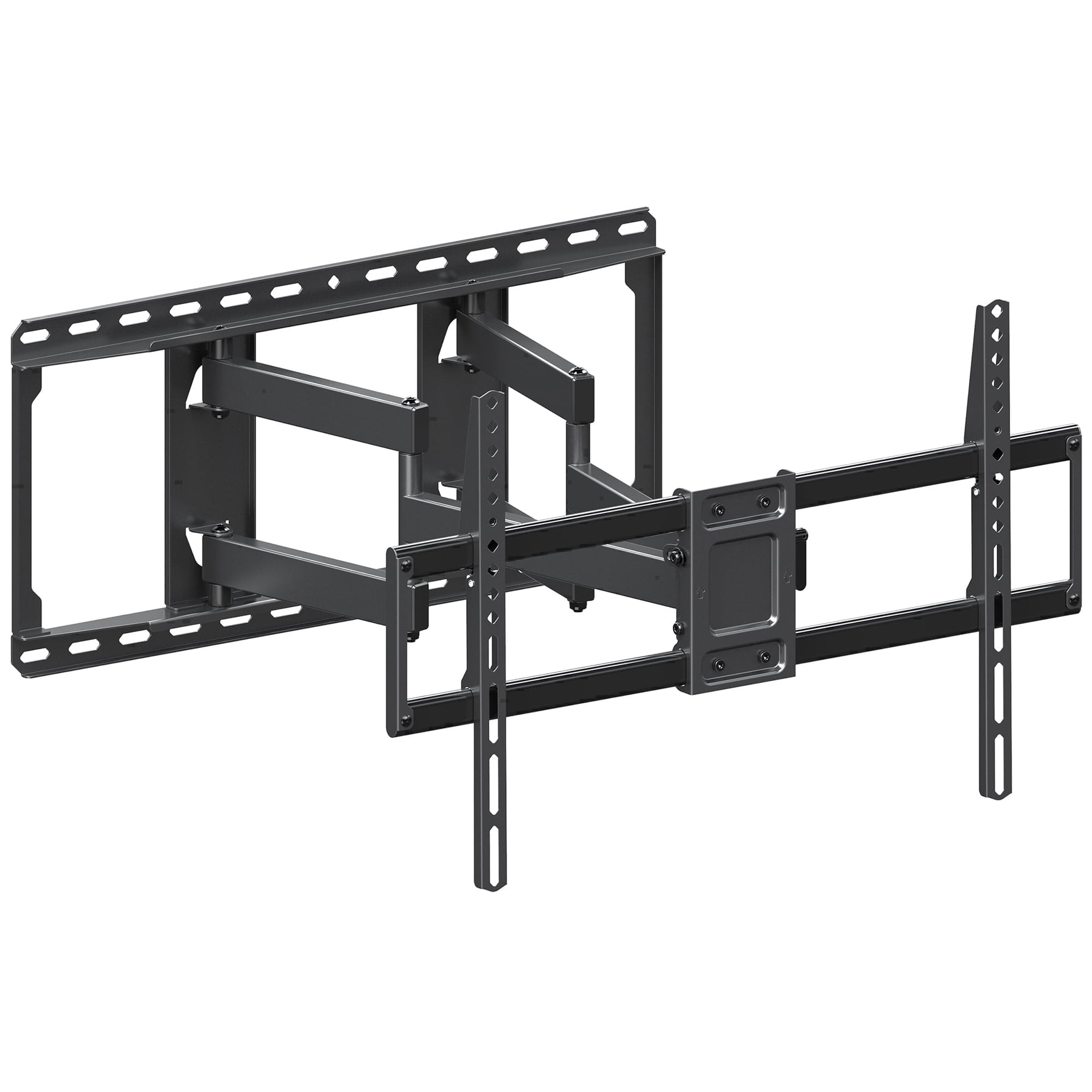 FitMetal Full Motion TV Wall Mount for 47-92" TVs, Swivel Tilt Extension Leveling, up to 154 lbs Max VESA 600x400mm, Fits 16/18/24 inch Wood Stud