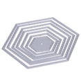 thumbnail image 1 of Découpe Spirale Hexagonale Découpe Métal en Embossage Scrapbooking, 1 of 6