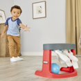 thumbnail image 3 of Little Tikes My First Toy Bowling Set with 6 Pins, 2 Bowling Balls and Easy Reset, Indoor Outdoor Backyard Sports Play Set, Multi-Color- Toddlers Kids Girls Boys Ages 2 3 4+ Year, 3 of 7