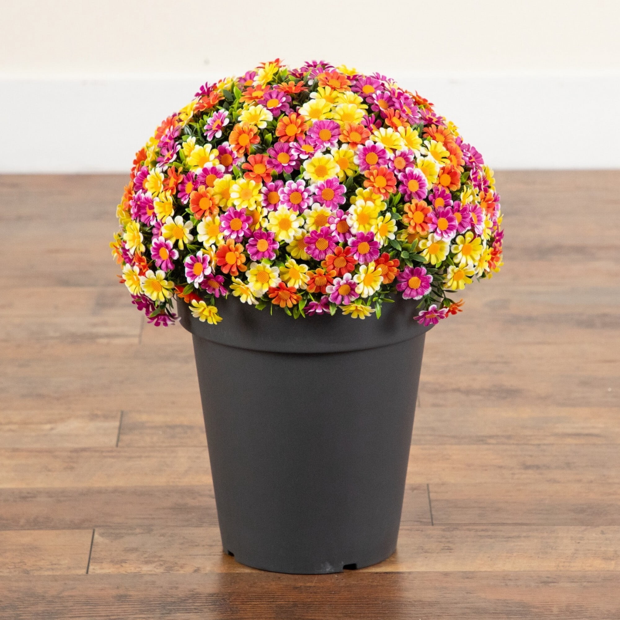 18in. UV Resistant Artificial Mixed Daisy Plant (Indoor/Outdoor)