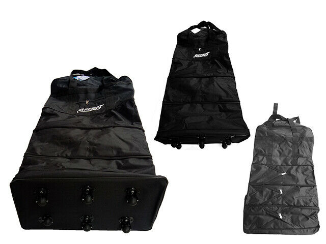 Expandable Rolling Luggage Duffel Bag 