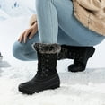 thumbnail image 3 of Dream Pairs Women's Mid Calf Insulation Waterproof Snow Boots, 3 of 7