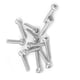 thumbnail image 2 of 210pcs M2.5 Stainless Steel SS304 Hex Socket Cap Head Screws and Nuts Assrotment Set, 2 of 5