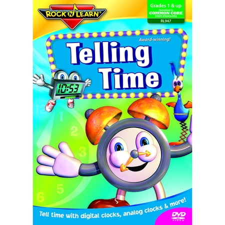 Rock'N Learn  Rock N Learn Telling Time (DVD)  Walmart.com  Walmart.com