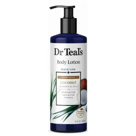Dr Teal's Coconut Body Lotion, 16 oz (Best Body Lotion With Spf For Summer In India)
