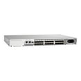 thumbnail image 3 of HPE 8/8 (8) Full Fabric Ports Enabled SAN Switch - Switch - managed - 8 x SFP - rack-mountable, 3 of 4