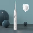 thumbnail image 5 of RKSTN Electric Toothbrush Toothbrush With 2 Brush Heads For Adults And Kids, IPX7, 5 Modes With 2 Minutes Built In Smart Timer,, 5 of 5