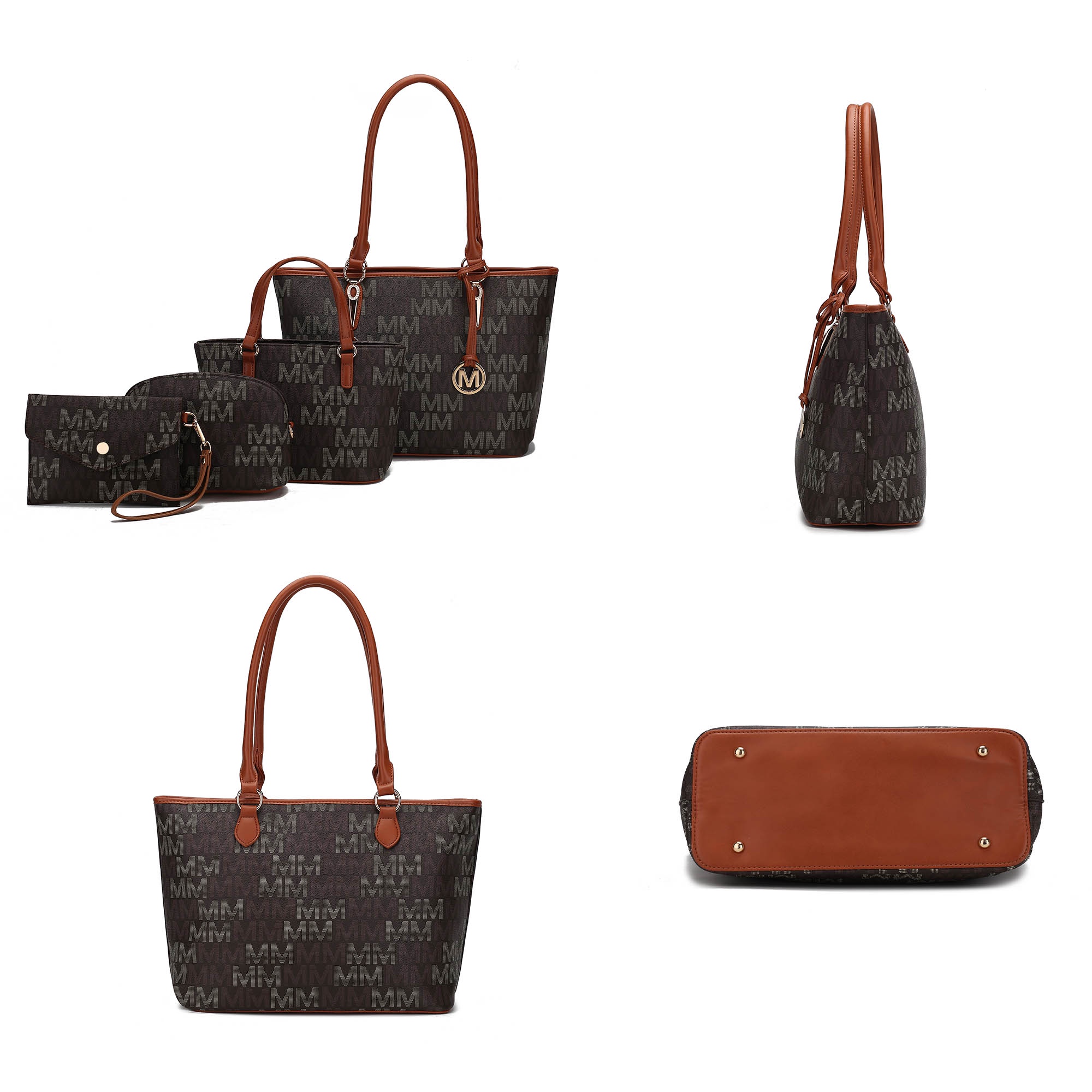 MKF Collection Alexy 4-Piece Tote Bag Set photo 6