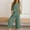 Army Green, variant on Solid Color Linen Capris Set, Womens Sleeveless Tank Tops and High Waisted Capris Suit, Summer Vacation Casual Outfits with Pockets Plus Size Outfit for Women Green L