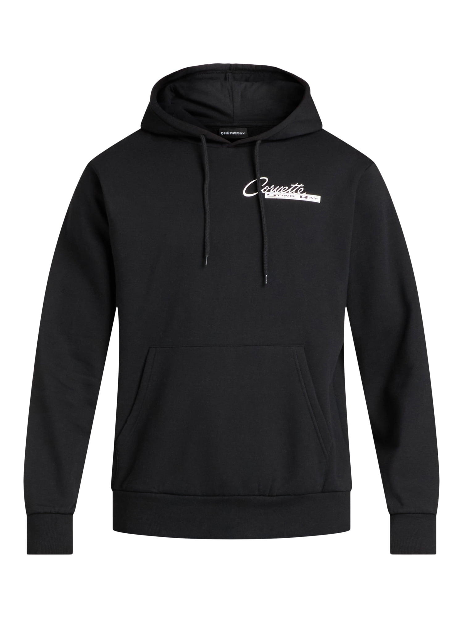 Chevrolet Corvette Men's Graphic Print Hoodie with Long Sleeves, Sizes S-2XL