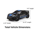 thumbnail image 4 of New Bright RC Chargers 1:12 Radio Control Sports Car Ford Mustang GT500 - Black, 4 of 6